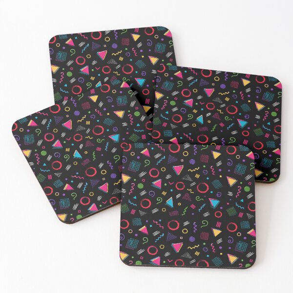 Item preview, Retro Geometric Pattern | Colorful 80s & 90s Memphis Design designed and sold by pigeonlovrs.