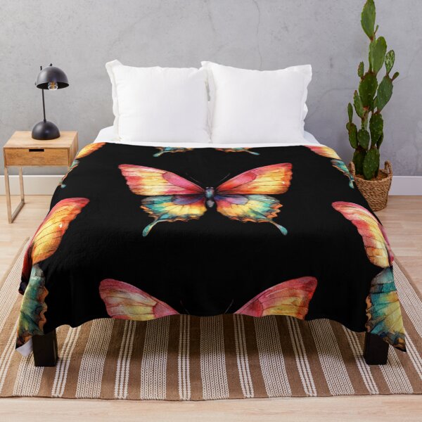 Item preview, Vibrant Rainbow Butterfly designed and sold by jierrfan.