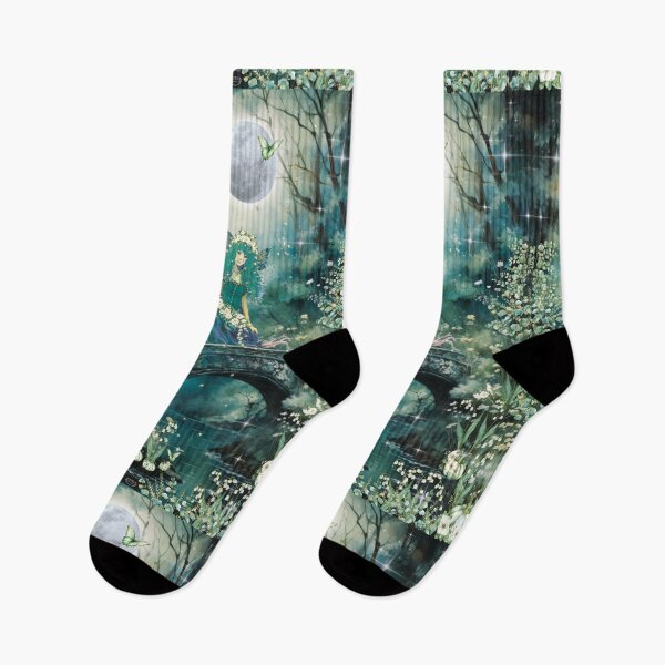 Item preview, Eucalyptus Moon Fairy  designed and sold by Tracey Warren Art.