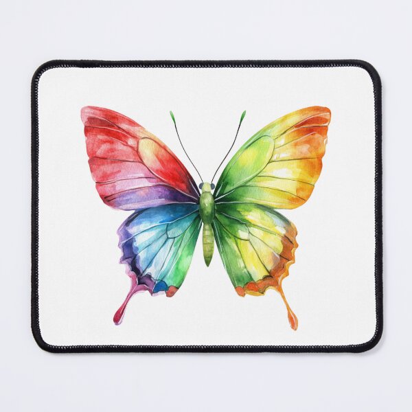 Item preview, Vibrant Rainbow Butterfly designed and sold by jierrfan.