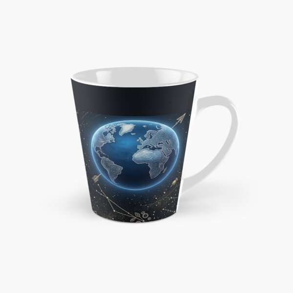 Item preview, Celestial Earth & Moon – Mystical Constellation Map Space Art Print – Astrology Wall Decor designed and sold by @SHINTOSARTSTORE.