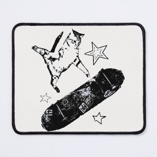 Item preview, Skateboard Cat Y2K – Vintage 90s Grunge Skater Cat designed and sold by Gbriel3.