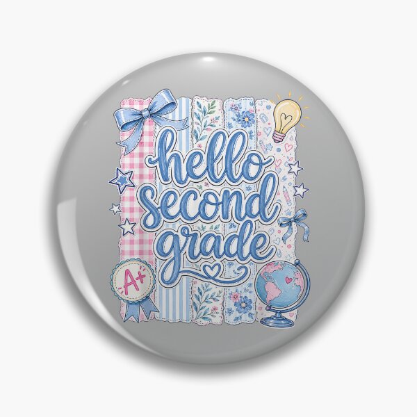 Item preview, Hello Second Grade Stripes Teacher First Day of School designed and sold by mjohnson9.