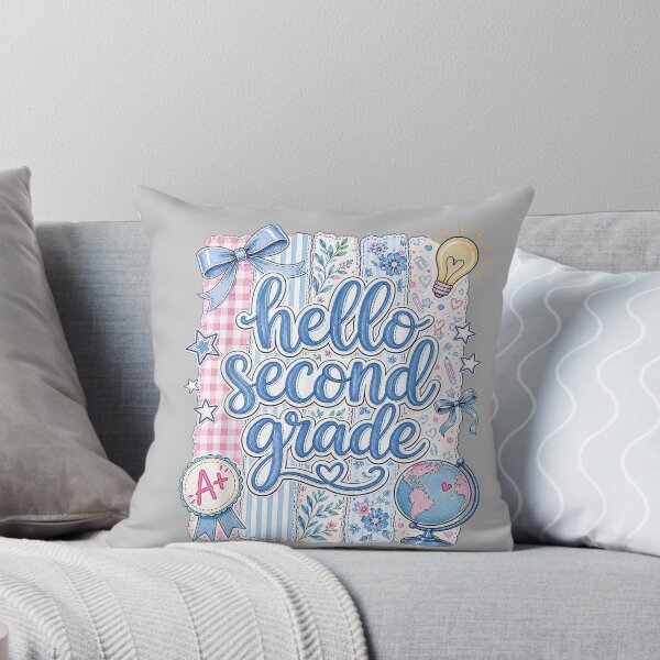 Item preview, Hello Second Grade Stripes Teacher First Day of School designed and sold by mjohnson9.