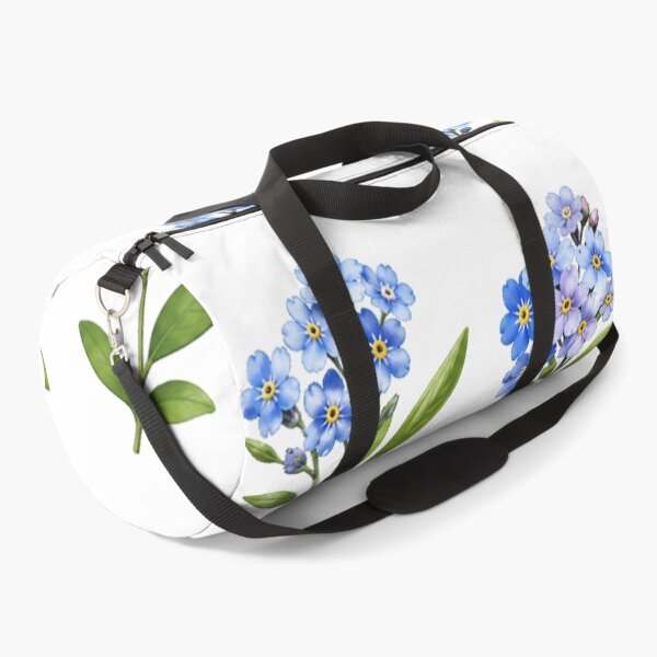 Item preview, Blue Forget Me Not Flower Bouquet Vintage Botanical Floral Aesthetic designed and sold by Rehnair.