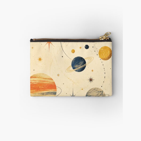 Item preview, Retro Solar System – Mid-Century Modern Planets & Stars Vintage Space Art Print designed and sold by @SHINTOSARTSTORE.