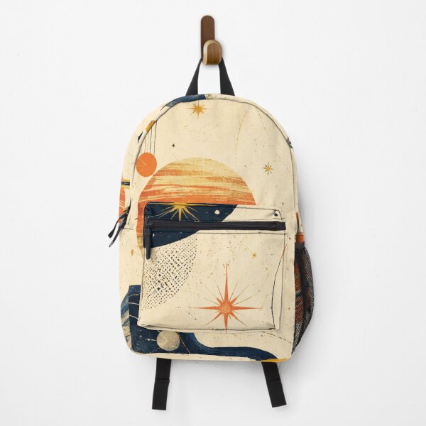 Item preview, Retro Solar System – Mid-Century Modern Planets & Stars Vintage Space Art Print designed and sold by @SHINTOSARTSTORE.