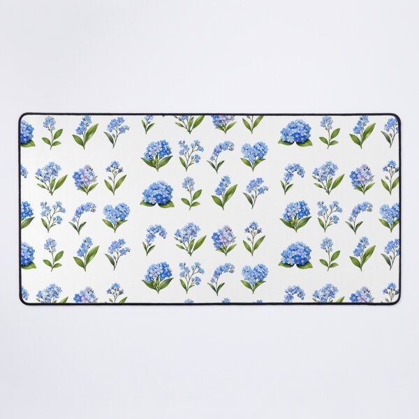 Item preview, Blue Forget Me Not Flower Bouquet Vintage Botanical Floral Aesthetic designed and sold by Rehnair.