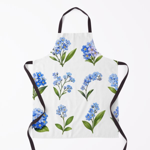 Item preview, Blue Forget Me Not Flower Bouquet Vintage Botanical Floral Aesthetic designed and sold by Rehnair.
