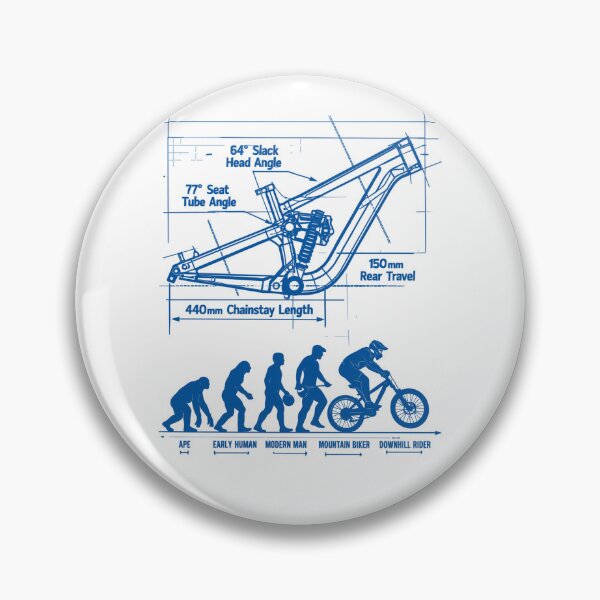 Item preview, MTB Evolution Blueprint: Full Suspension Frame designed and sold by Pineapple-Tree.