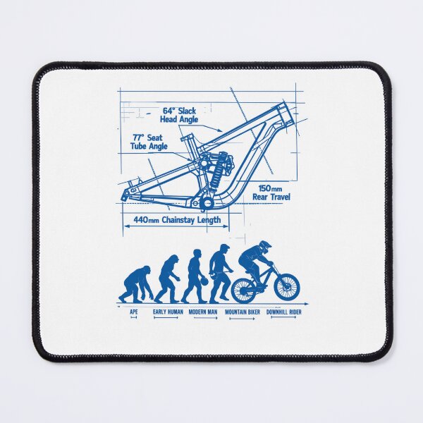 Item preview, MTB Evolution Blueprint: Full Suspension Frame designed and sold by Pineapple-Tree.