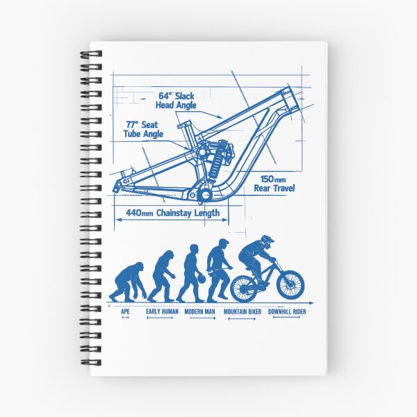 Item preview, MTB Evolution Blueprint: Full Suspension Frame designed and sold by Pineapple-Tree.