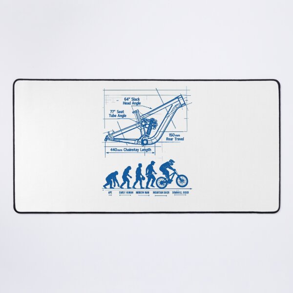 Item preview, MTB Evolution Blueprint: Full Suspension Frame designed and sold by Pineapple-Tree.