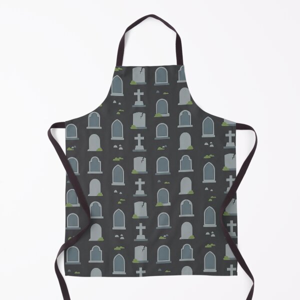 Item preview, Tombstone Row - Minimal Seamless Halloween Pattern designed and sold by inkaylindesign.