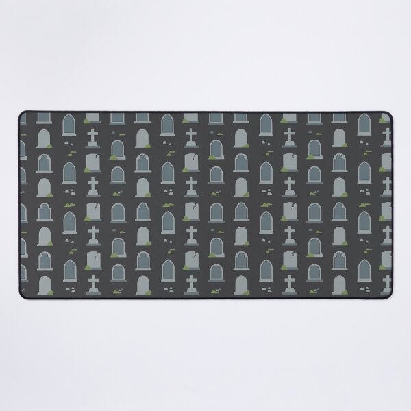 Item preview, Tombstone Row - Minimal Seamless Halloween Pattern designed and sold by inkaylindesign.