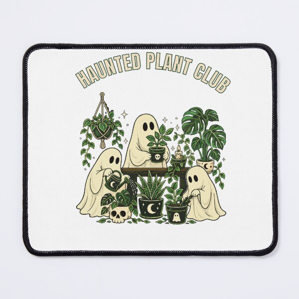 Item preview, Haunted Plant Club – Cute Halloween Ghosts & Plants designed and sold by jananinaveen.