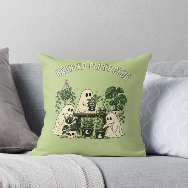 Item preview, Haunted Plant Club – Cute Halloween Ghosts & Plants designed and sold by jananinaveen.