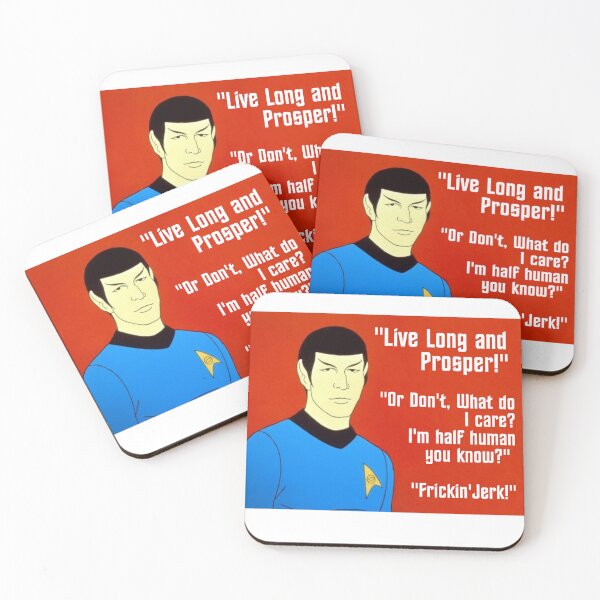 Item preview, Spock & Star Trek -- half vulcan/half human. designed and sold by Weirdly Specific.