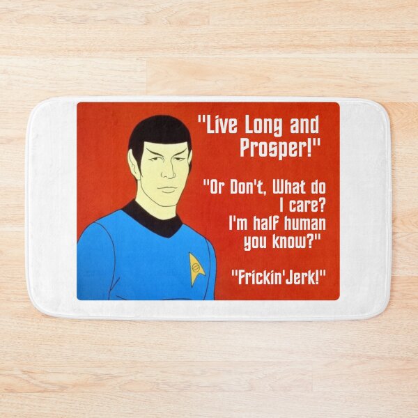 Item preview, Spock & Star Trek -- half vulcan/half human. designed and sold by Weirdly Specific.