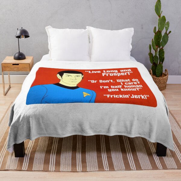 Item preview, Spock & Star Trek -- half vulcan/half human. designed and sold by Weirdly Specific.