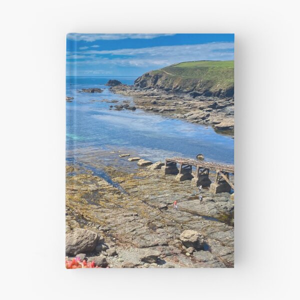 Item preview, Lizard Point Cornwall Coastal Landscape Wildflowers Photography designed and sold by leonwoods.
