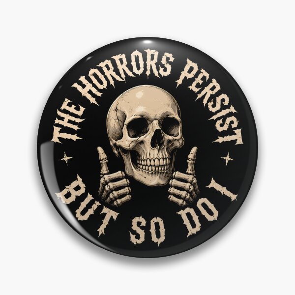 Item preview, Skull with Thumbs Up and Bold Typography Halloween designed and sold by rafaeltto.