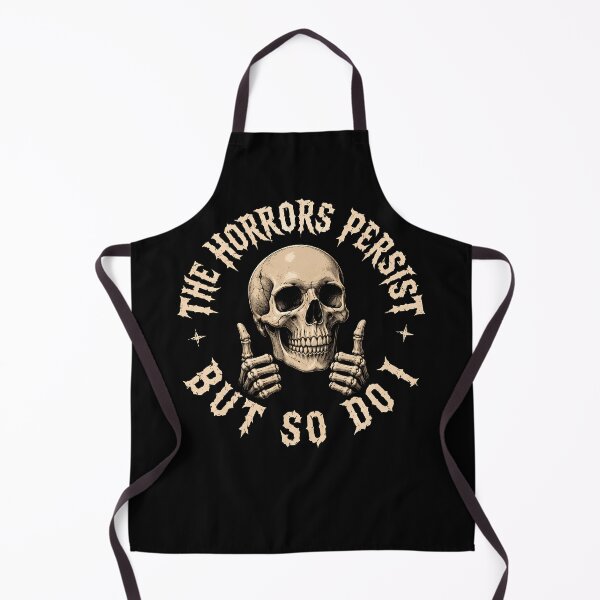 Item preview, Skull with Thumbs Up and Bold Typography Halloween designed and sold by rafaeltto.