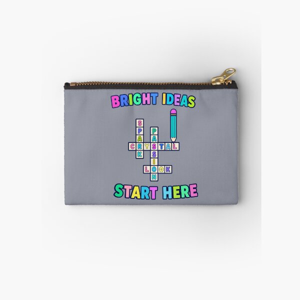 Item preview, Bright Ideas Start Here – Colorful Creative Crossword designed and sold by Aimetoi.