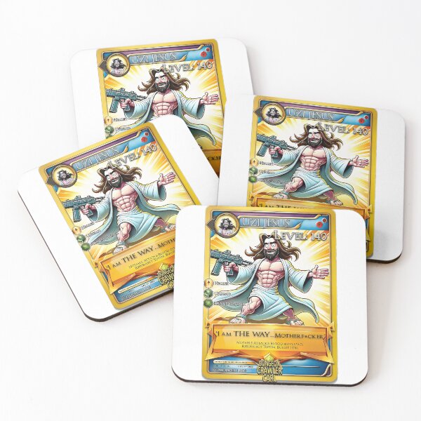 Item preview, Dungeon Crawler Carl - Uzi Jesus Meme designed and sold by MimicMiniatures.