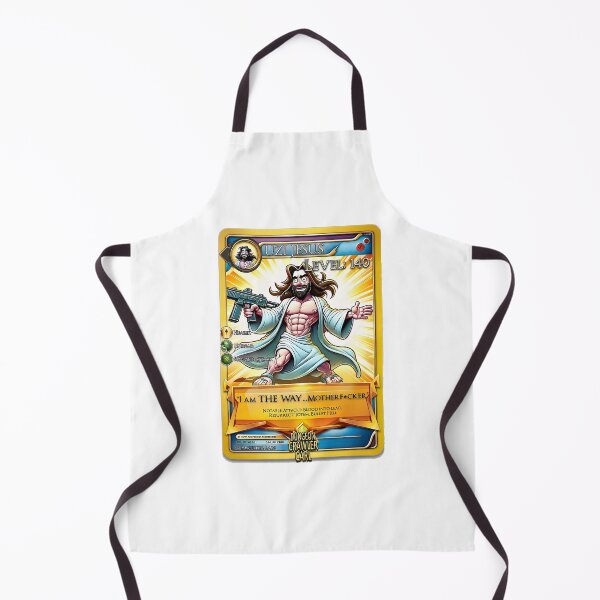 Item preview, Dungeon Crawler Carl - Uzi Jesus Meme designed and sold by MimicMiniatures.