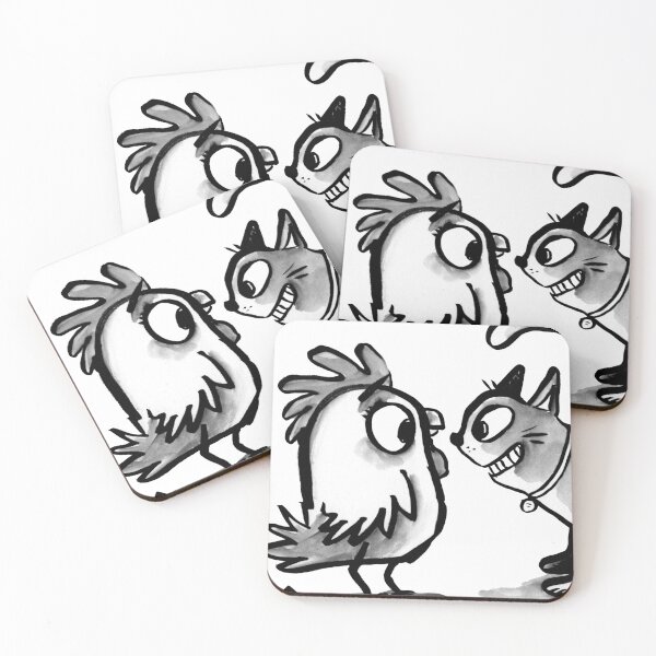 Item preview, Chicken and Cat designed and sold by Grasdal.