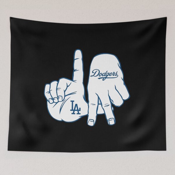 Item preview, LA Hand Sign Blue White Sport  designed and sold by FurrySketch.