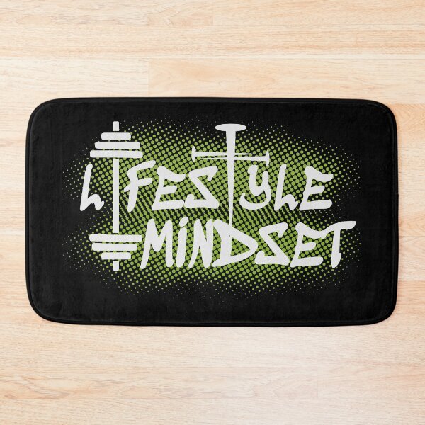 Item preview, Lifestyle Mindset Christian Gym Typography  designed and sold by Bezuiden.