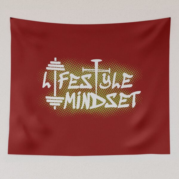 Item preview, Lifestyle Mindset Christian Gym Typography  designed and sold by Bezuiden.