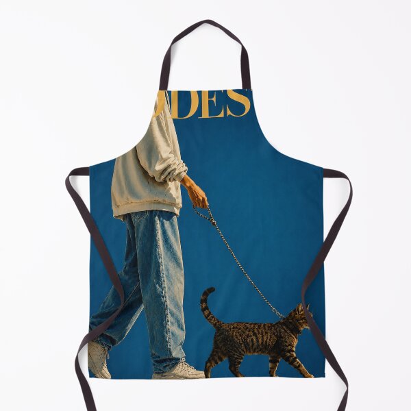 Item preview, Modesty Fashion Cat Walker Minimalist Blue Poster designed and sold by NordenPosters.