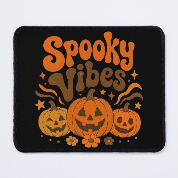 Item preview, Retro Spooky Vibes Groovy 70s Halloween Pumpkins designed and sold by Daelven Tees.