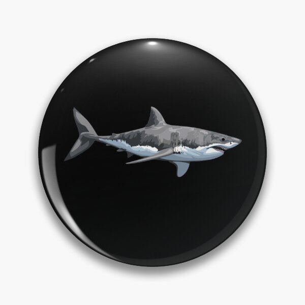 Item preview, great white shark designed and sold by WendyBoroughs7.
