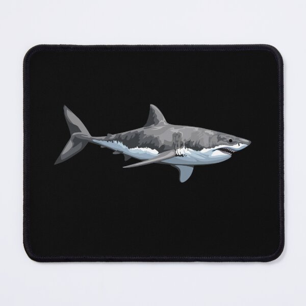 Item preview, great white shark designed and sold by WendyBoroughs7.