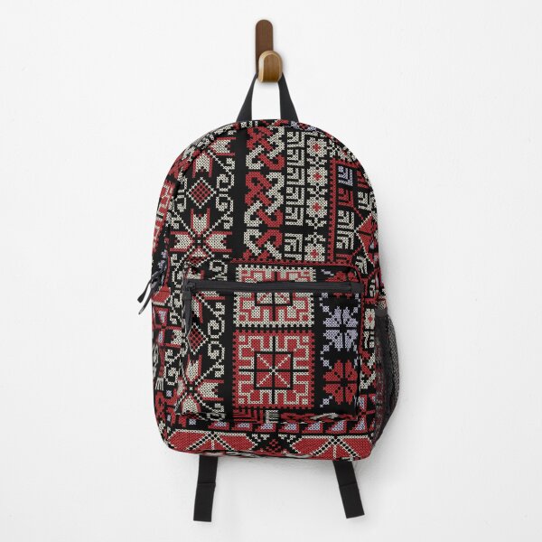 Item preview, Palestinian Fallahi Embroidery Tatreez Art designed and sold by Hurriyyatee.