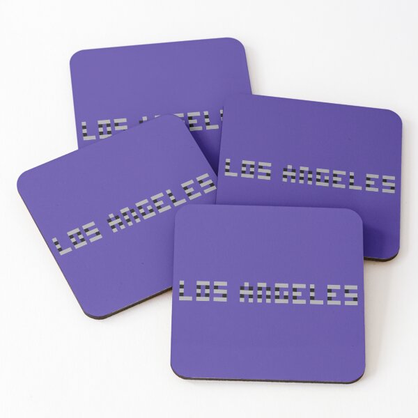 Item preview, Pixel NHL Retro LA 2007 Purple Jersey Colors designed and sold by gkillerb.
