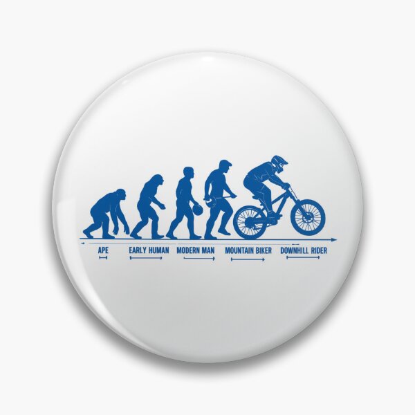 Item preview, Mountain bike evolution downhill MTB gift designed and sold by Pineapple-Tree.