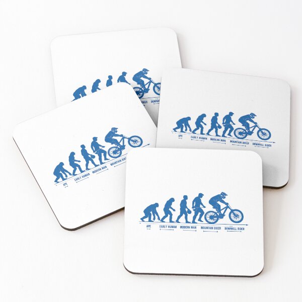 Item preview, Mountain bike evolution downhill MTB gift designed and sold by Pineapple-Tree.