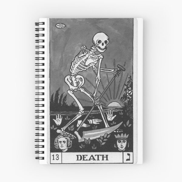 Item preview, Death Tarot (Black and White) designed and sold by Phantastique Boutique.
