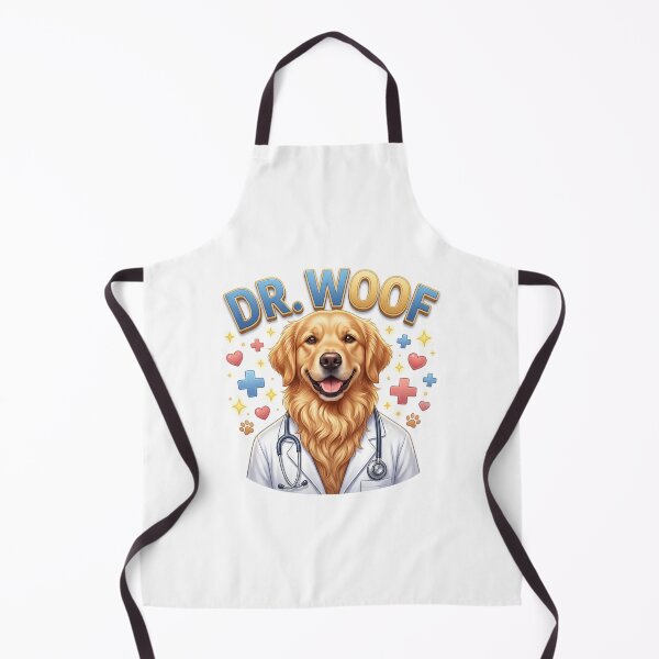 Item preview, Dog Doctor Golden Retriever Medical Art designed and sold by pradeepvisuals.