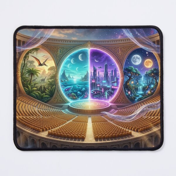 Item preview, Celestial Amphitheater — Floating Sky Theater with Portal Worlds designed and sold by RoyArt0.