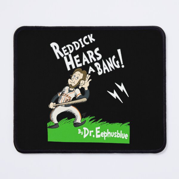 Item preview, Reddick Hears A Bang Baseball Parody Art designed and sold by BlossomieStore.