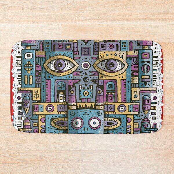 Item preview, Intricate Cosmic Eye Monster Bot Design designed and sold by Romgora.