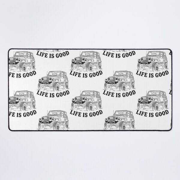Item preview, Life Is Good Wrangler Tj Off-Road 4X4 American Flag Adventure Black designed and sold by Shaw-Gilreath.