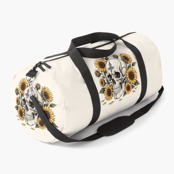 Item preview, Sunflower Skull Gothic Floral Design designed and sold by SweetLilith.