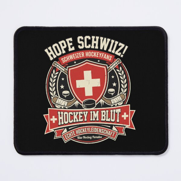 Item preview, Hopp Schwiiz Swiss Ice Hockey Passion Emblem designed and sold by BlossomieStore.
